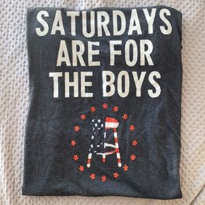 Barstool Sports Saturdays are for the Boys Men’s L T-Shirt